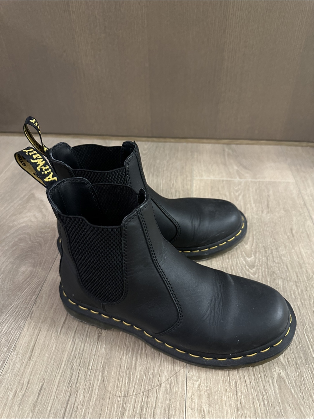 Dr. Martens Black Leather Chelsea Boots