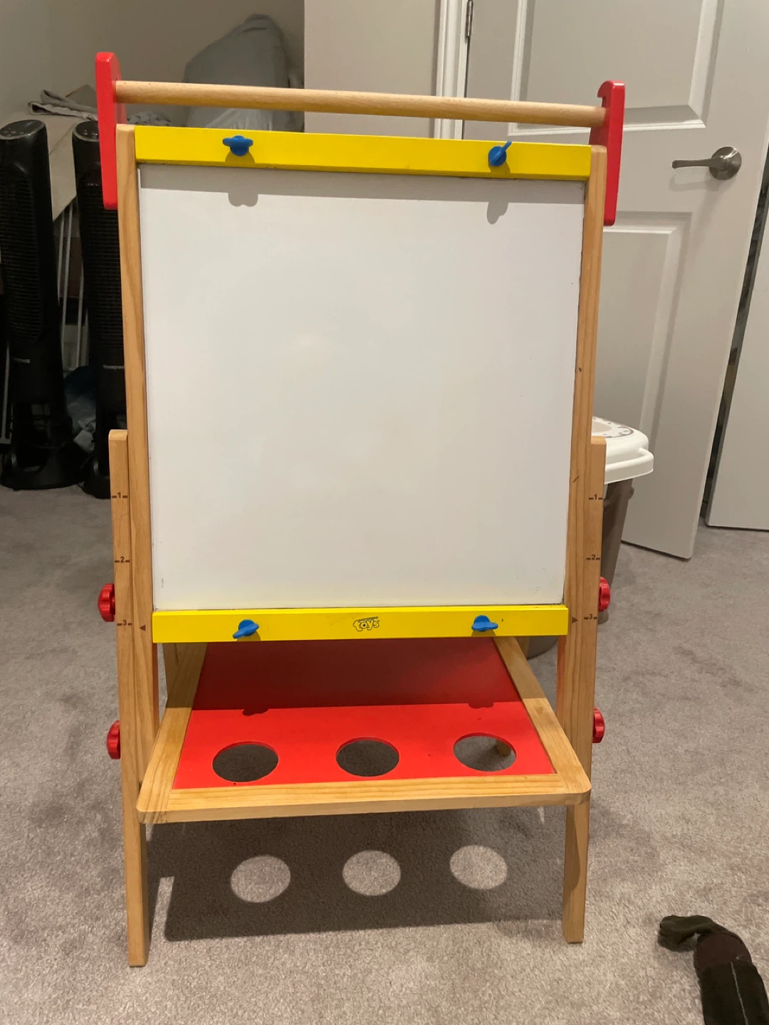 Kids Art Easel - Double Sided Whiteboard & Chalkboard - photo 2
