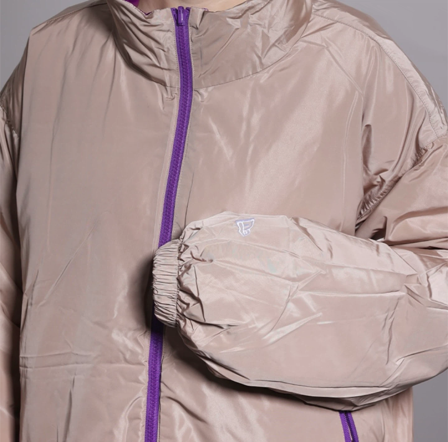 New Era Puffer Down Jacket Reversible two sided - photo 3