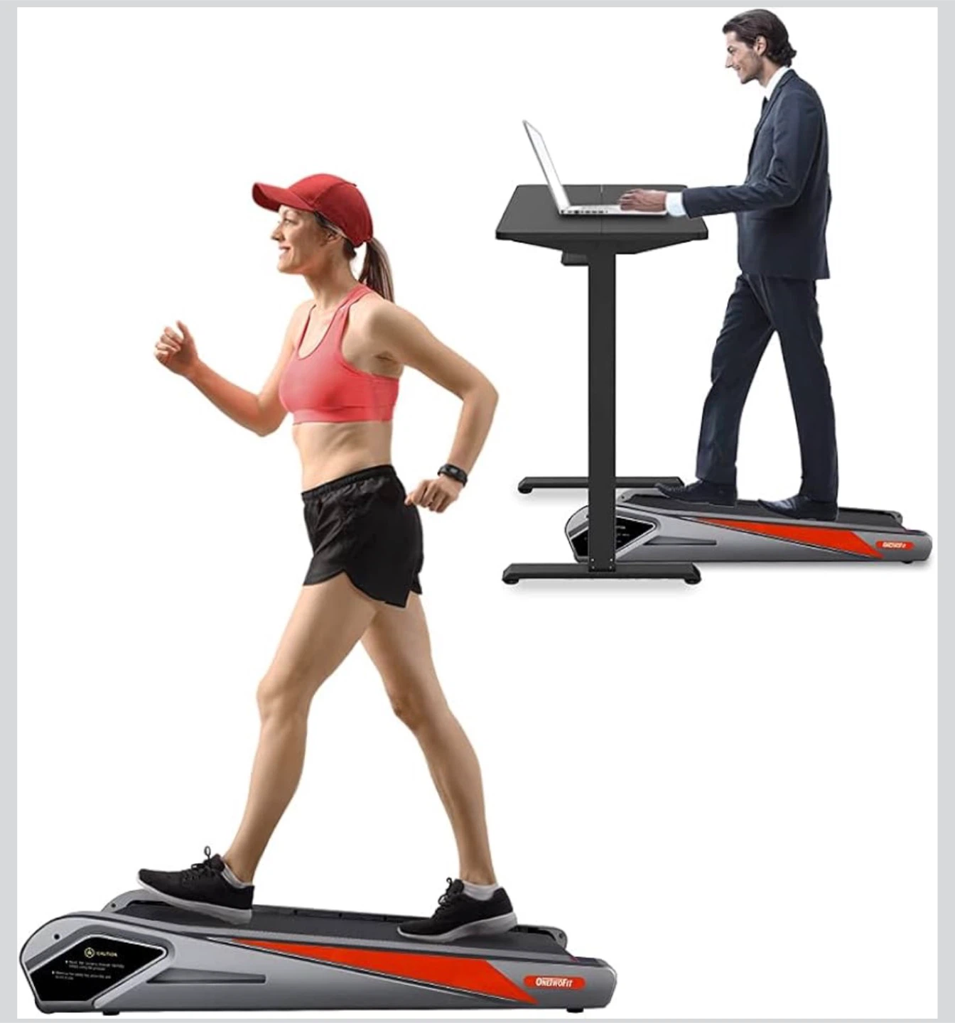 ONEWOFIT Under Desk Treadmill - photo 2