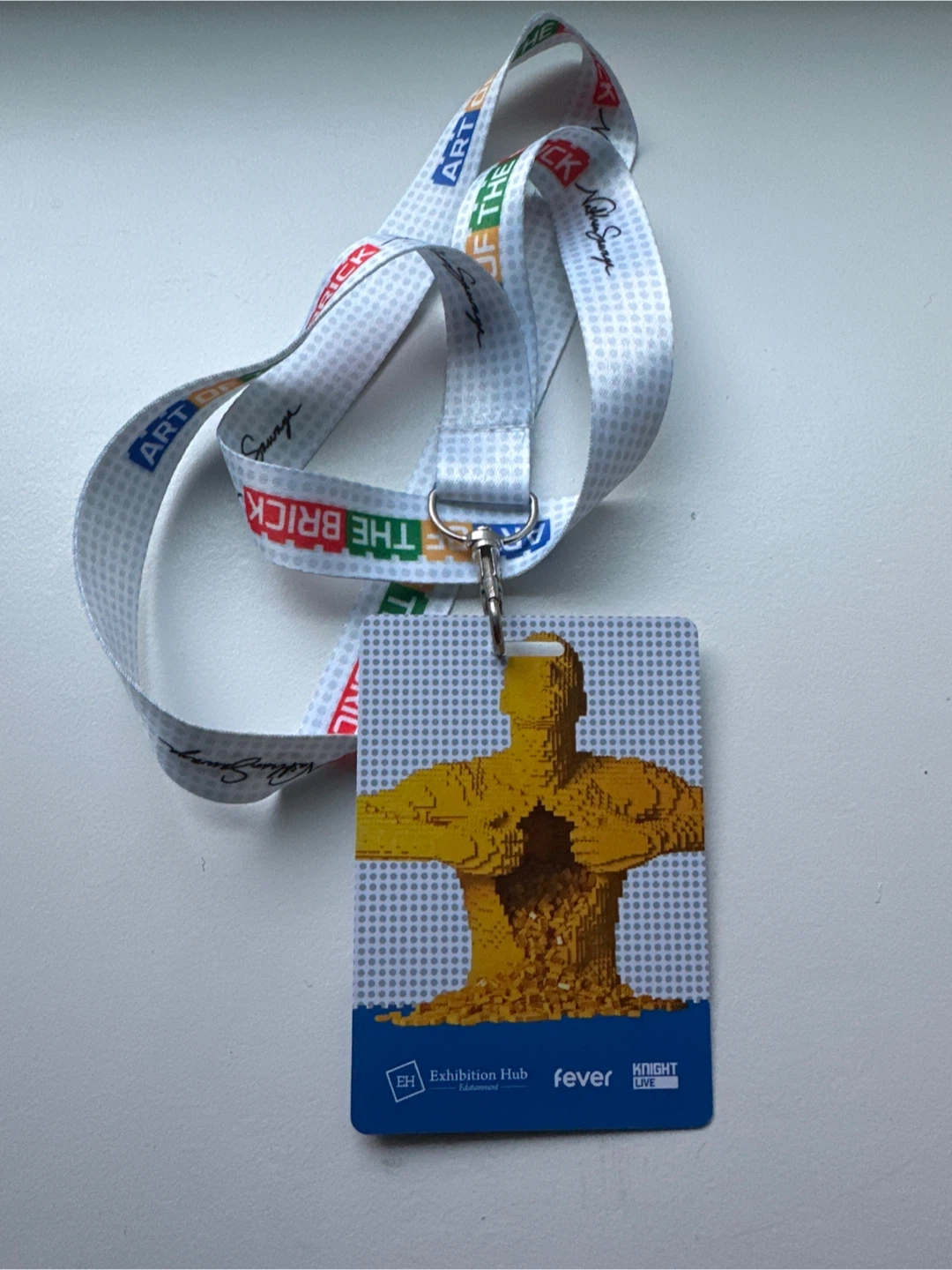 Art of the Brick lanyard - photo 2
