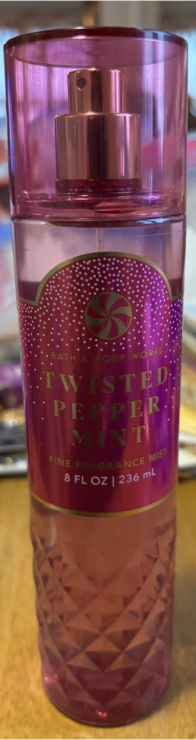 Bath & Body Works Twisted Pepper Mint Fine Fragrance Mist 8 oz