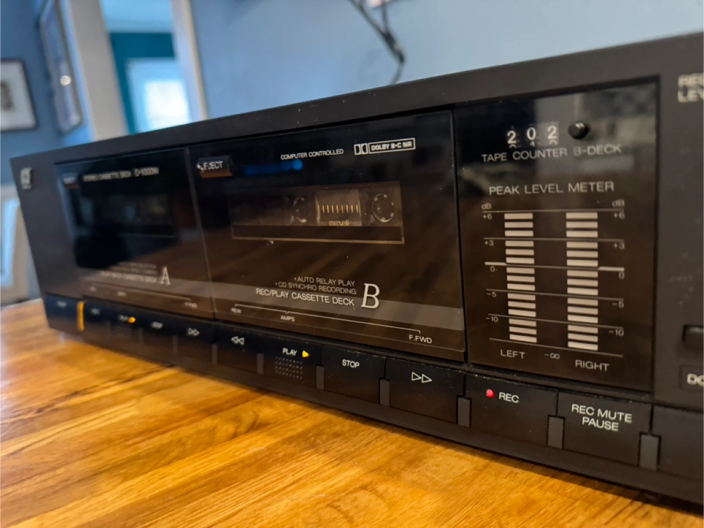 Sansui D-1000W Stereo Cassette Deck - photo 2