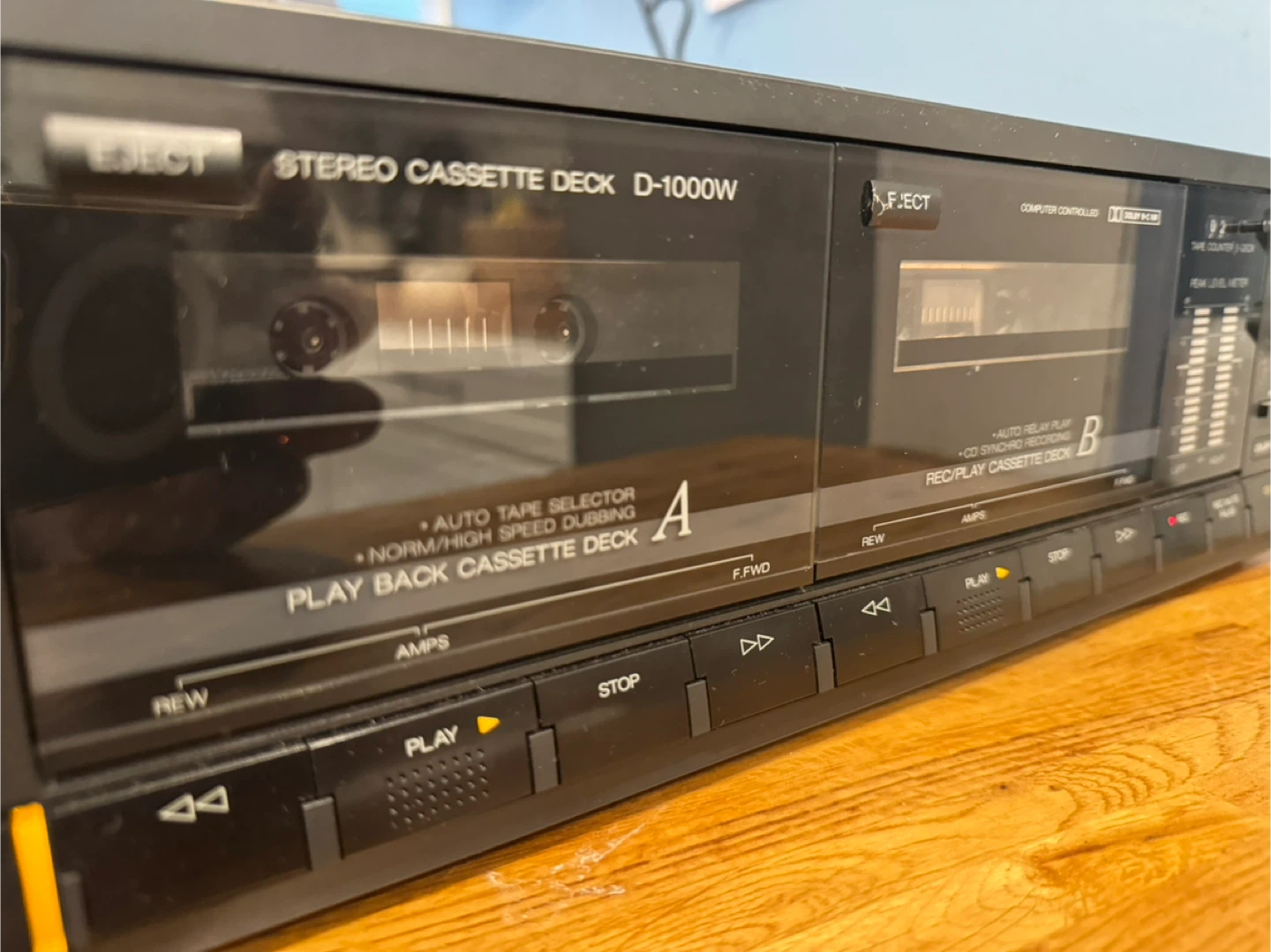 Sansui D-1000W Stereo Cassette Deck - photo 4