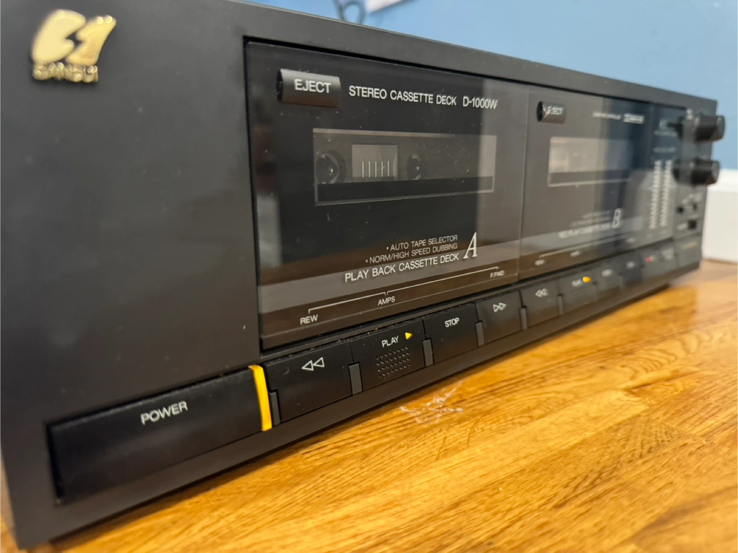 Sansui D-1000W Stereo Cassette Deck - photo 3