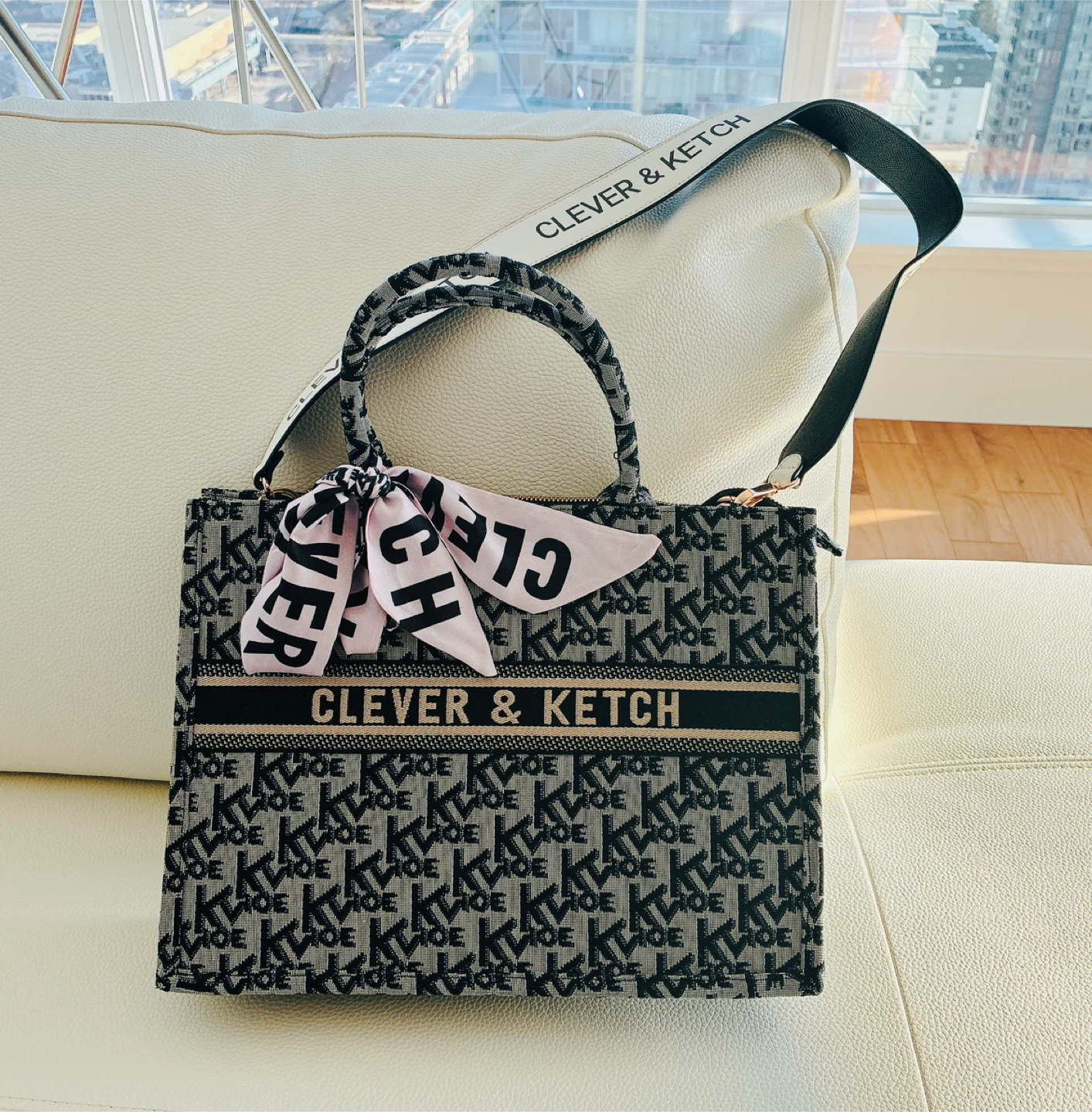 CLEVER & KETCH Tote Bag