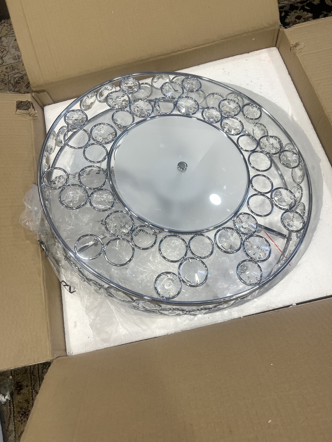 Crystal Chandelier Light Fixture