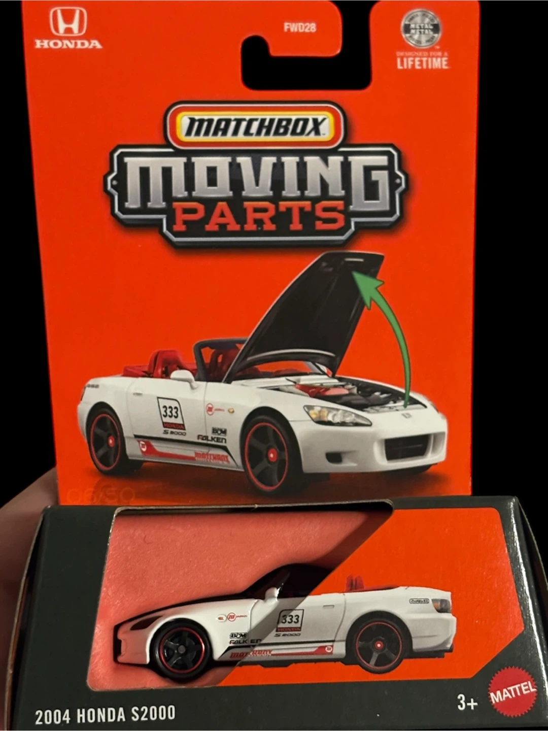 Matchbox Moving Parts 2004 Honda S2000
