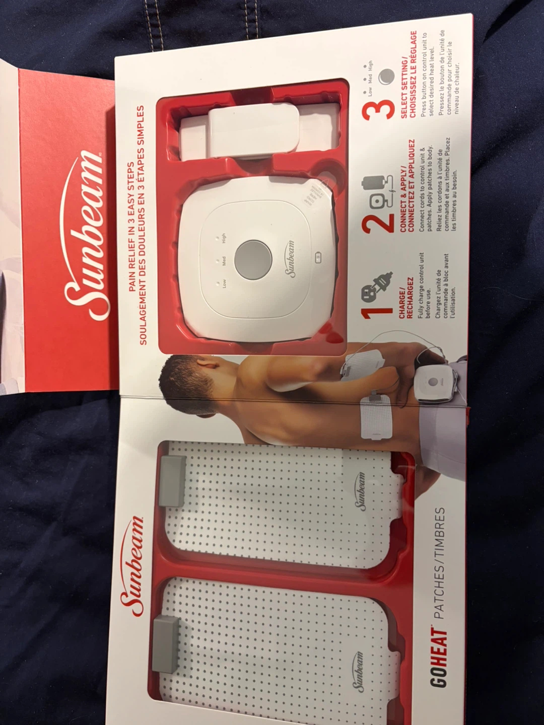 Sunbeam GoHeat Portable Heated Patches Starter Kit & Refill Kit - photo 3