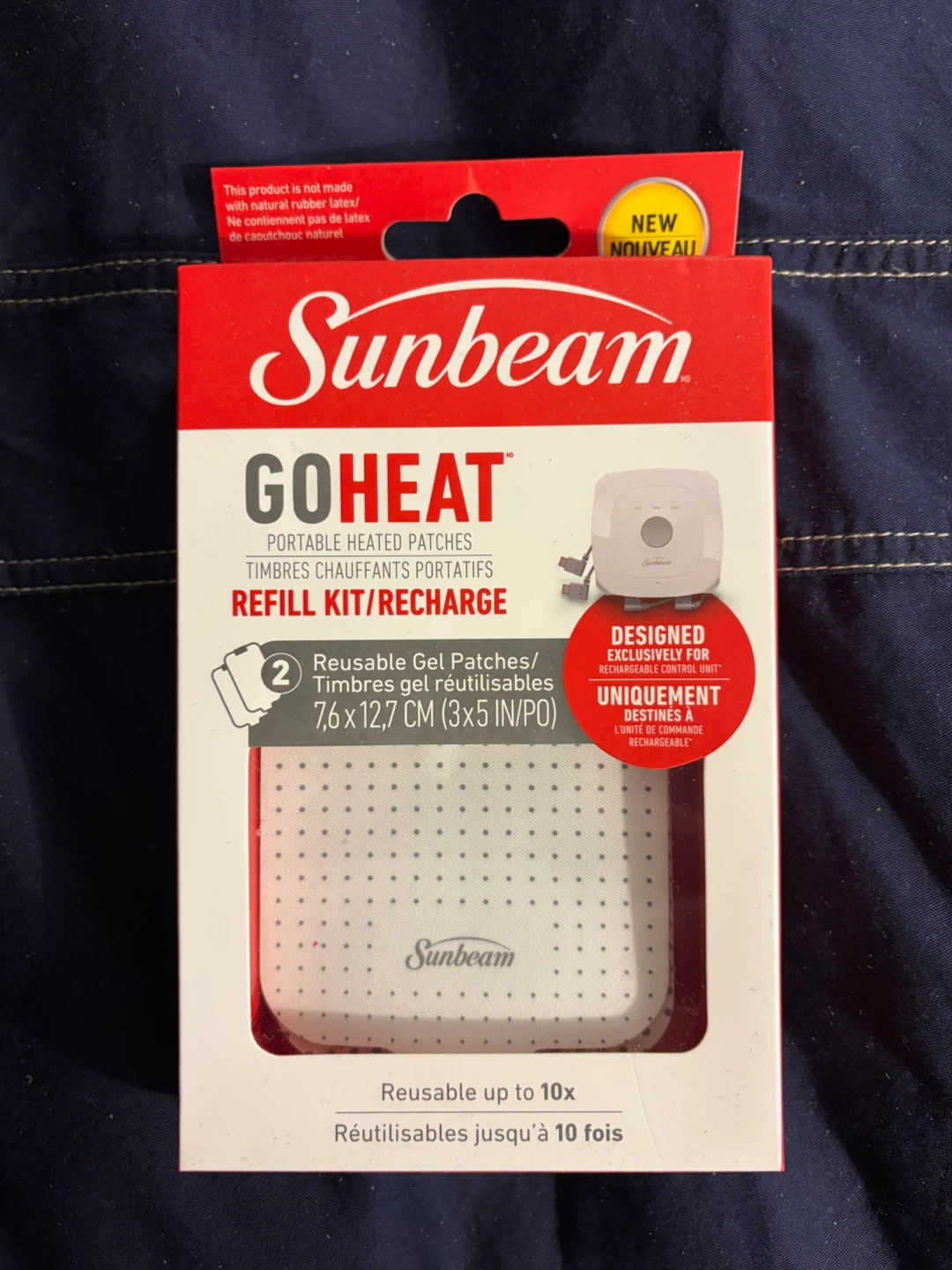Sunbeam GoHeat Portable Heated Patches Starter Kit & Refill Kit - photo 4