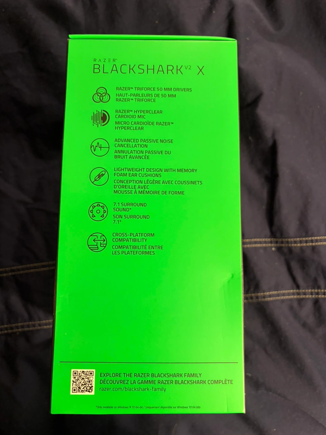 Razer Blackshark V2 X Multi-Platform Wired Esports Headset - photo 3