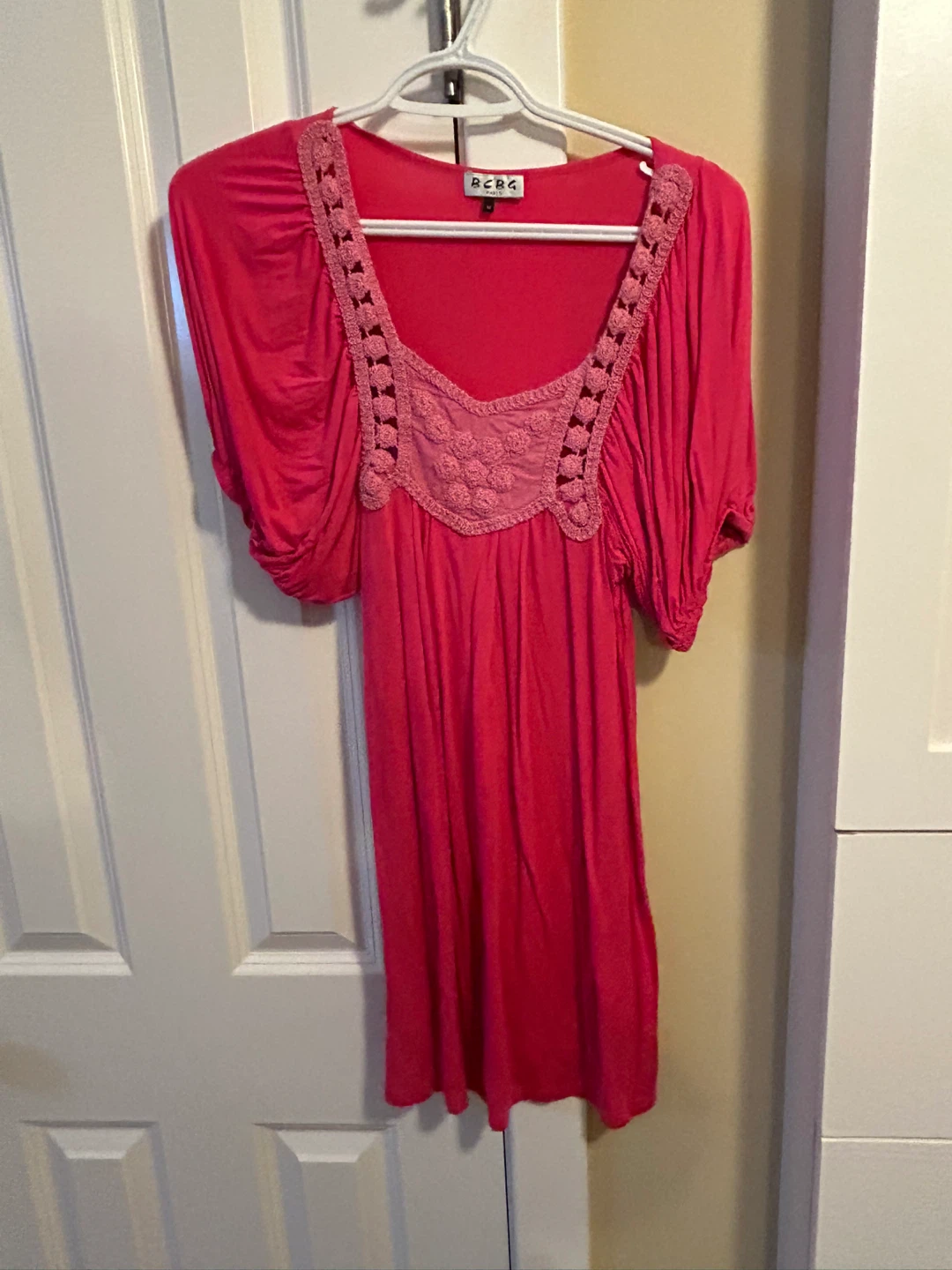 BCBG Paris Pink top - Size M