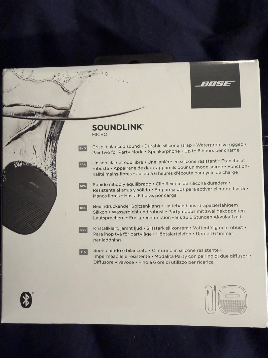 Bose SoundLink Micro Bluetooth Speaker - Black - photo 2