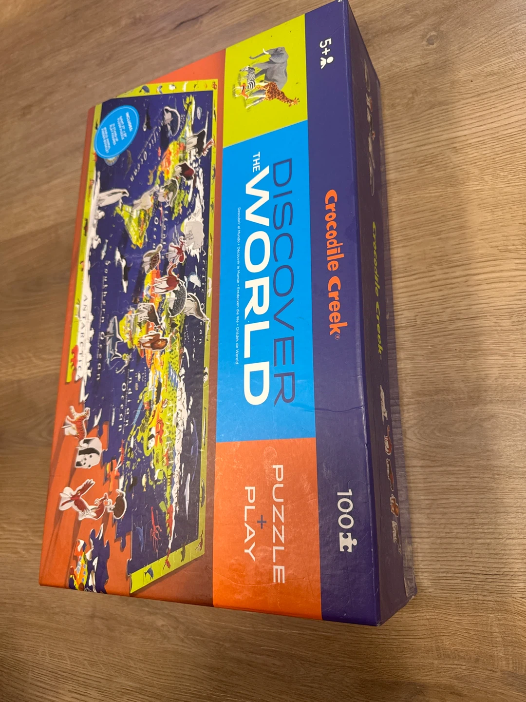 Classic Crocodile Creek Discover the World 100-Piece Puzzle - photo 3