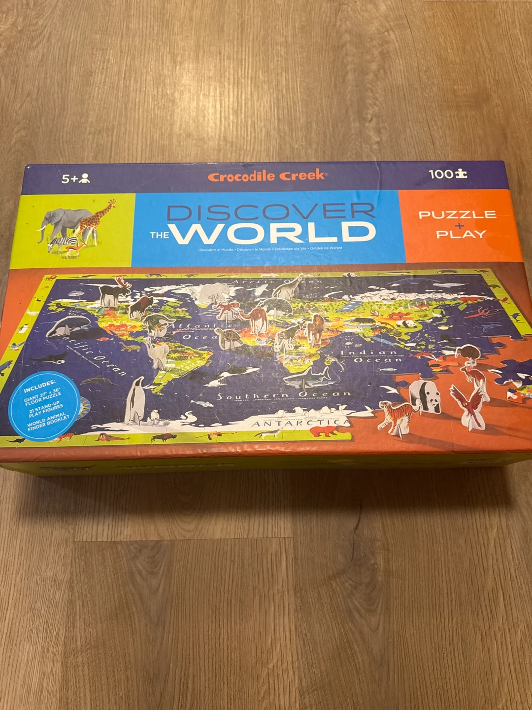 Classic Crocodile Creek Discover the World 100-Piece Puzzle - photo 2