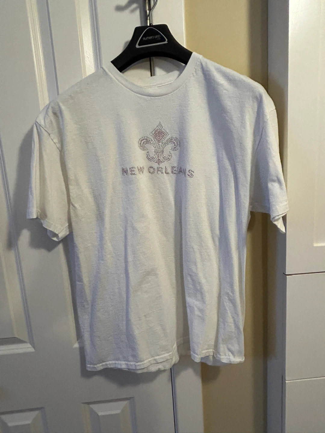Never worn t-Shirt XL New Orleans Rhinestone Graphic