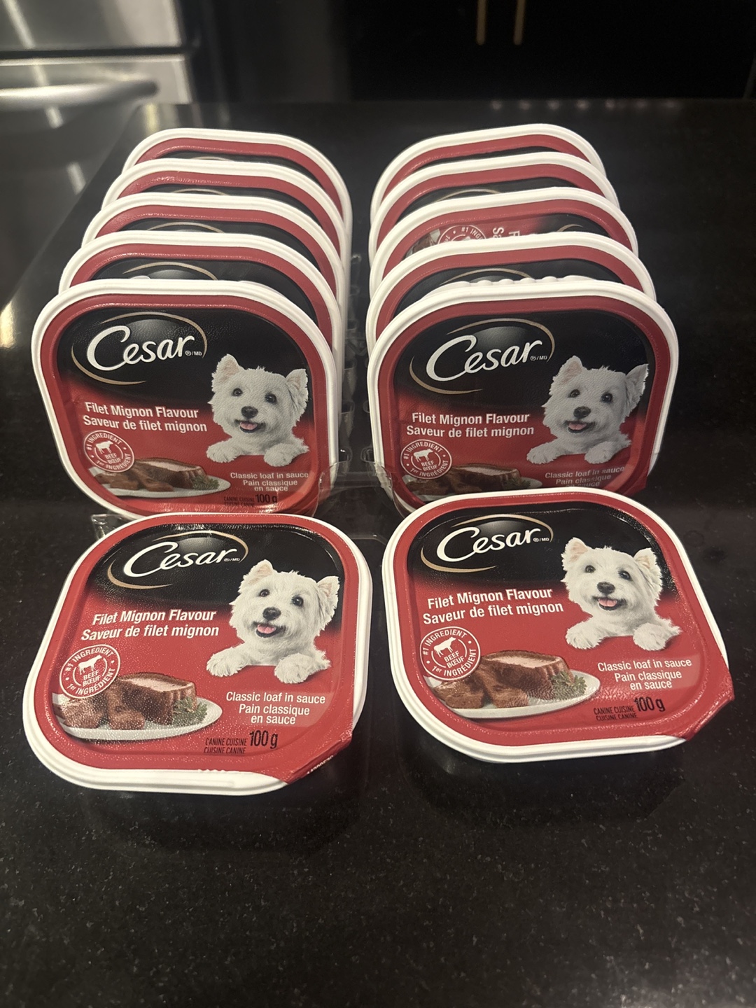 Cesar Filet Mignon Flavour Dog Food (12 x 100g) - photo 2
