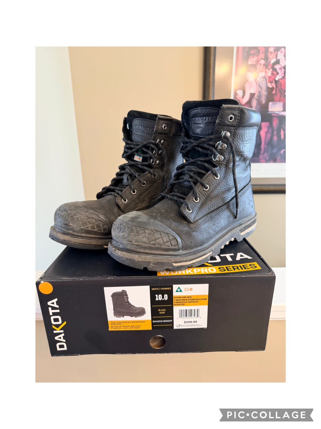 Dakota Work Pro Series 529 STSP Injected Waterproof Work Boots