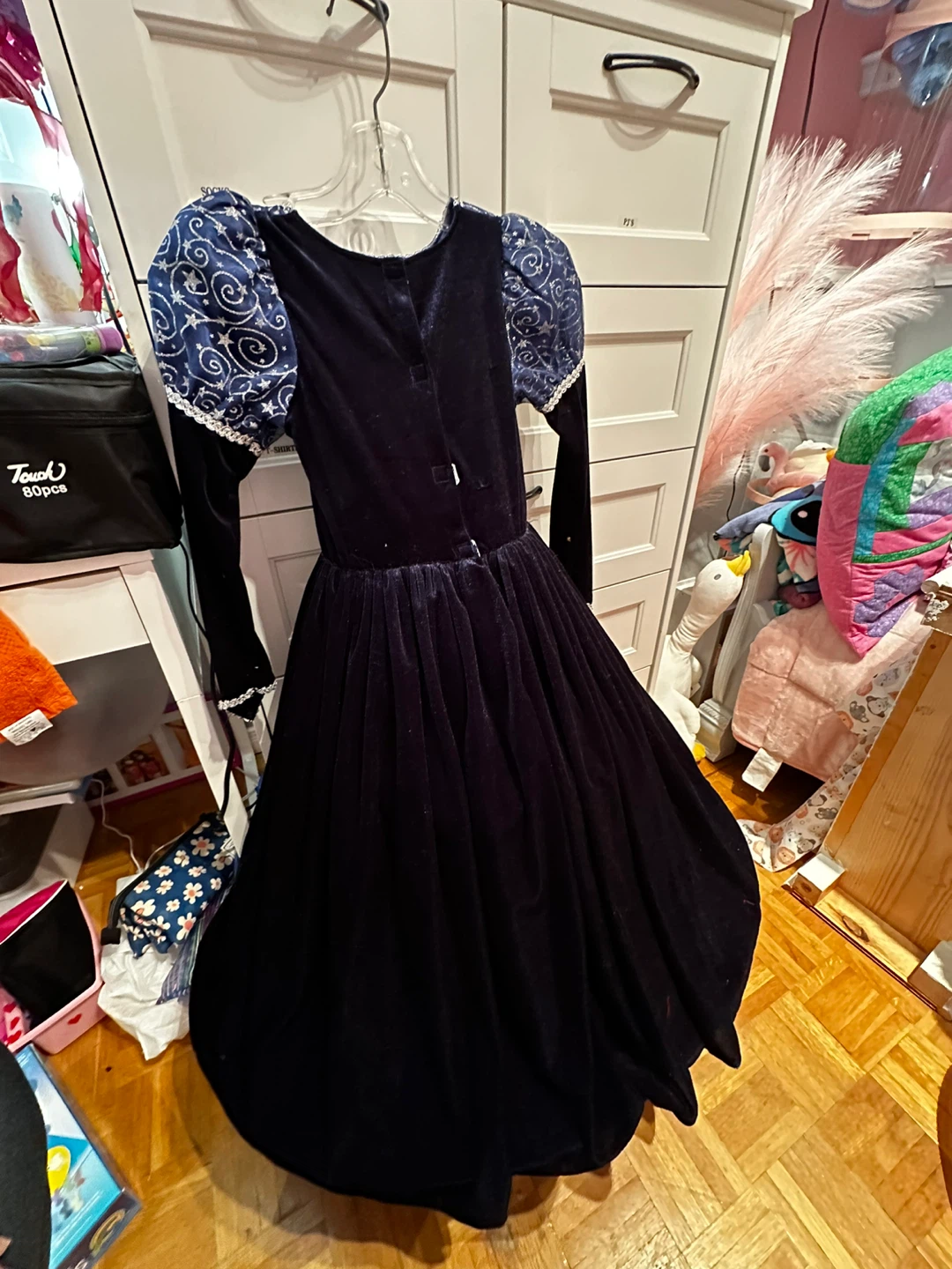 Girls'  costume Star Swirl Dress with Faux Pearls - photo 5
