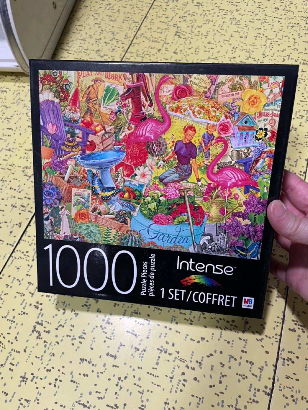Garden scene puzzle