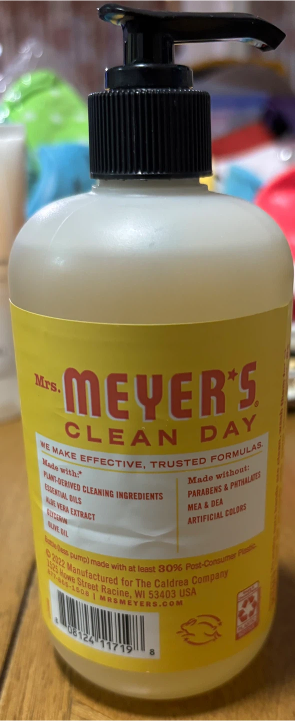 Mrs. Meyer's Clean Day Lemonade Scent Hand Soap - 12.5 oz - photo 2