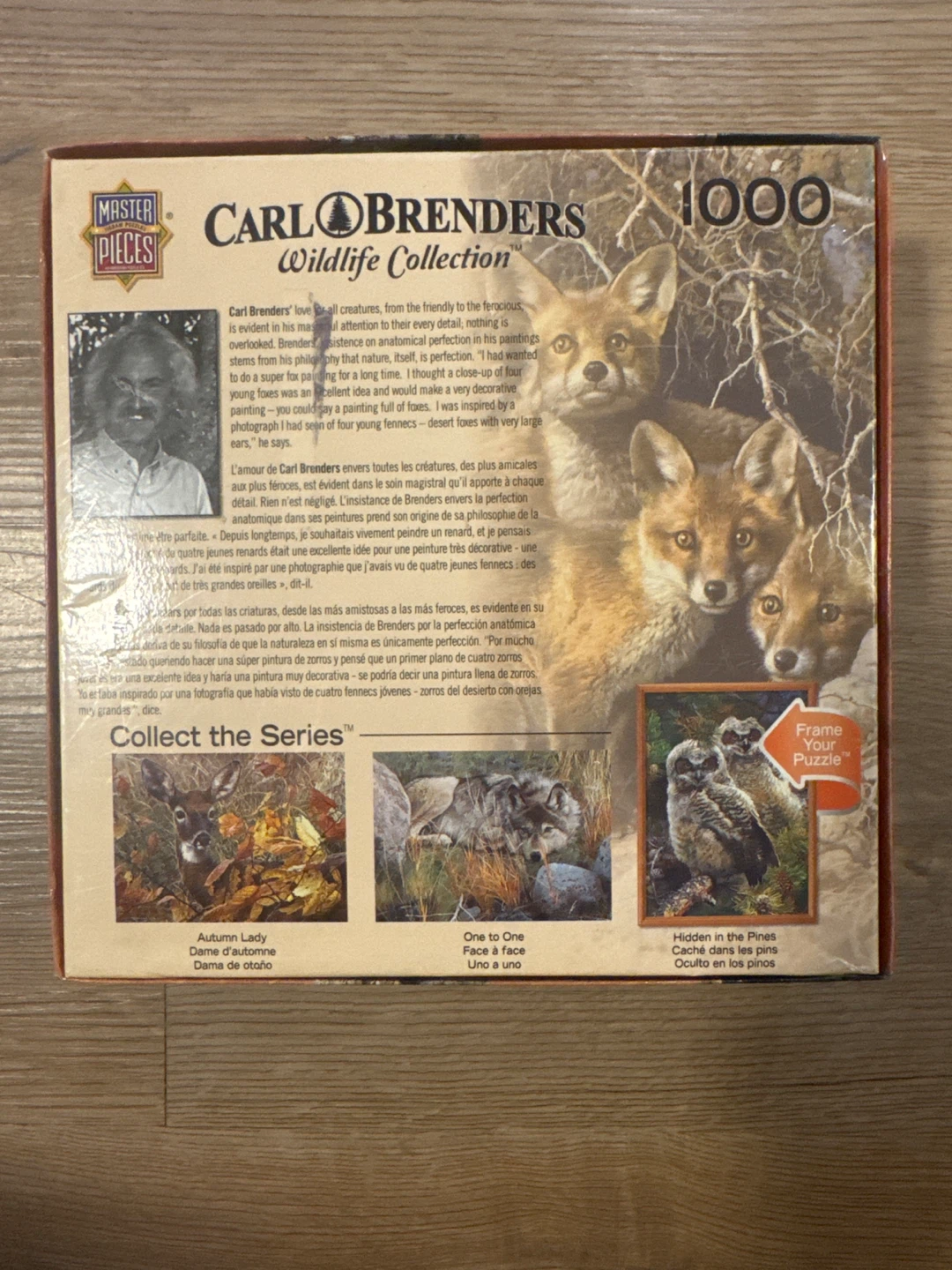 CARLO BRENDERS Wildlife Collection 1000 Piece Jigsaw Puzzle - photo 3