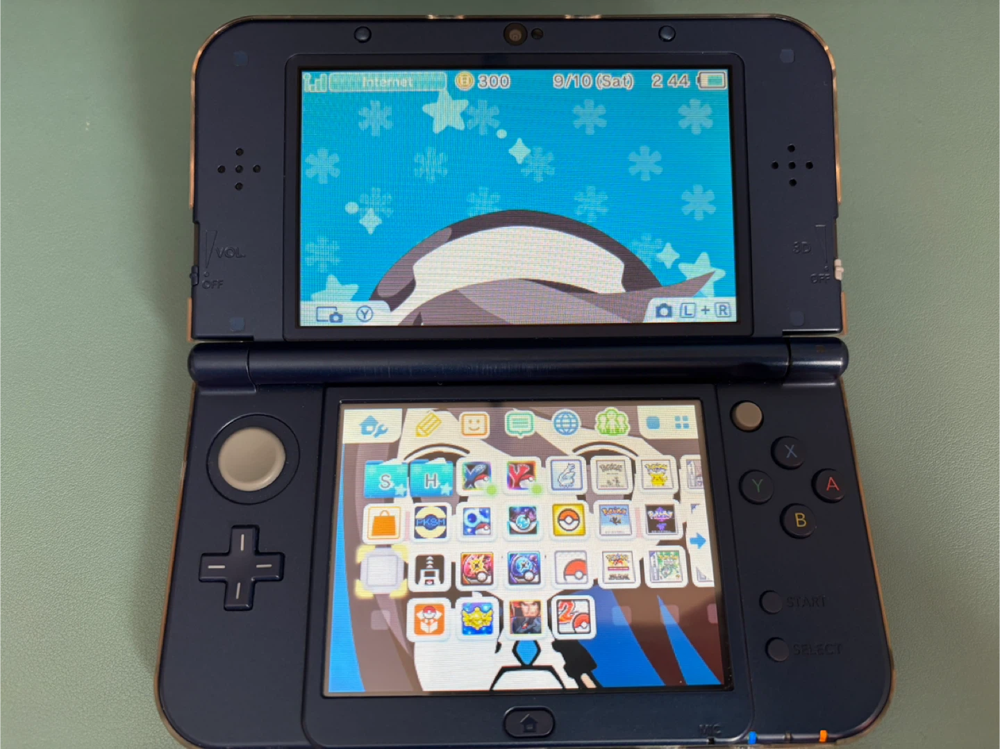 New Nintendo 3DS XL Galaxy Edition - Modded - photo 3