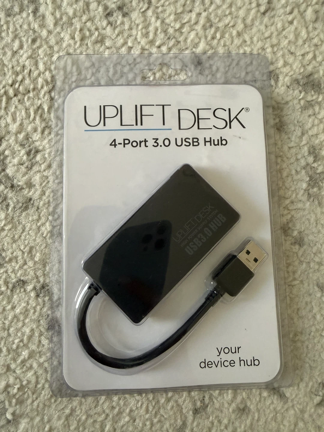 UPLIFT DESK 4-Port 3.0 USB Hub
