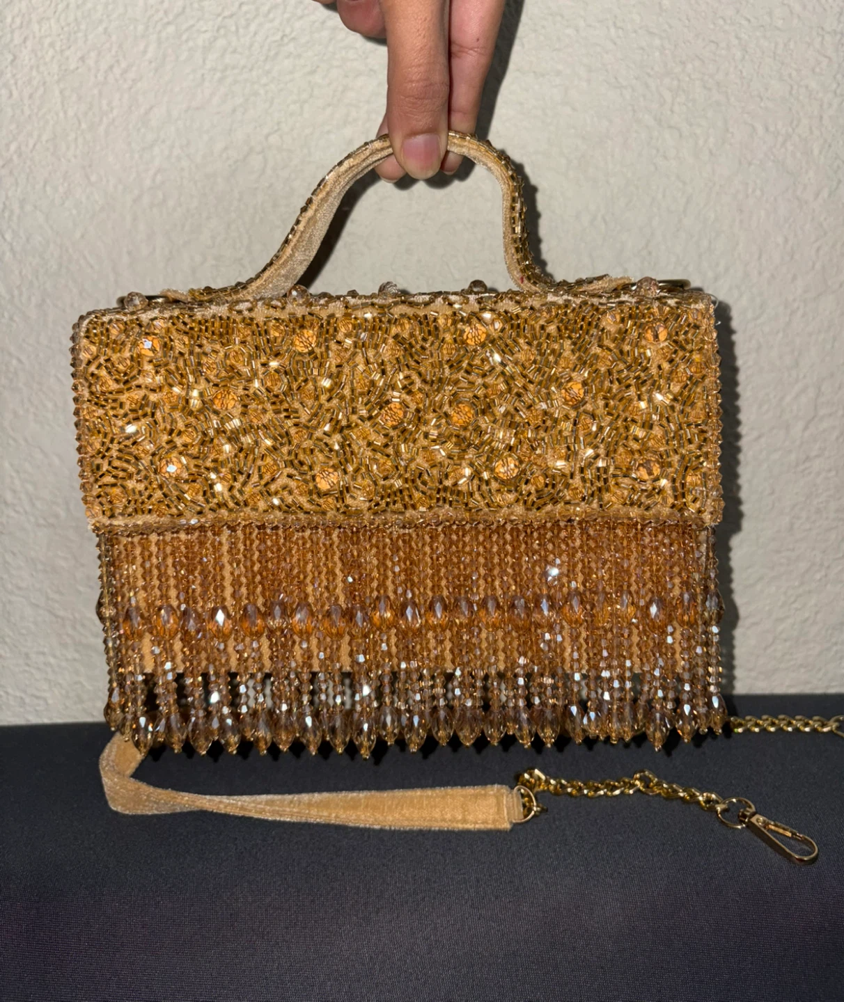 Beaded Evening Handbag - photo 3