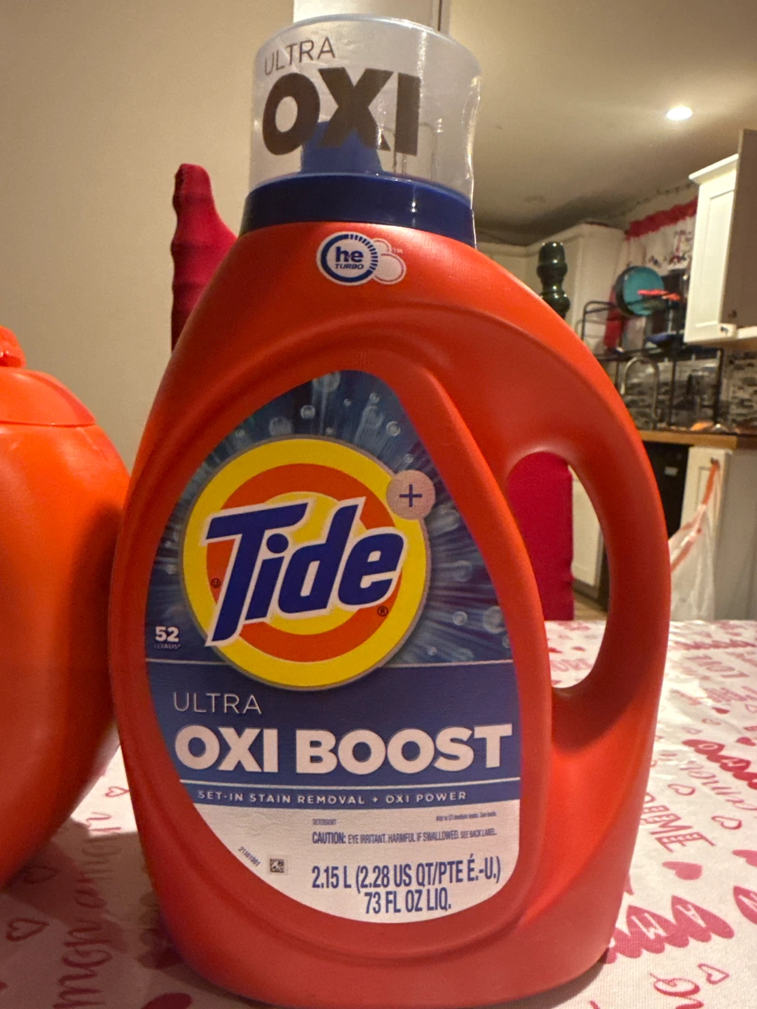 Tide Ultra Oxi Boost Liquid Laundry Detergent - 73 fl oz - photo 3