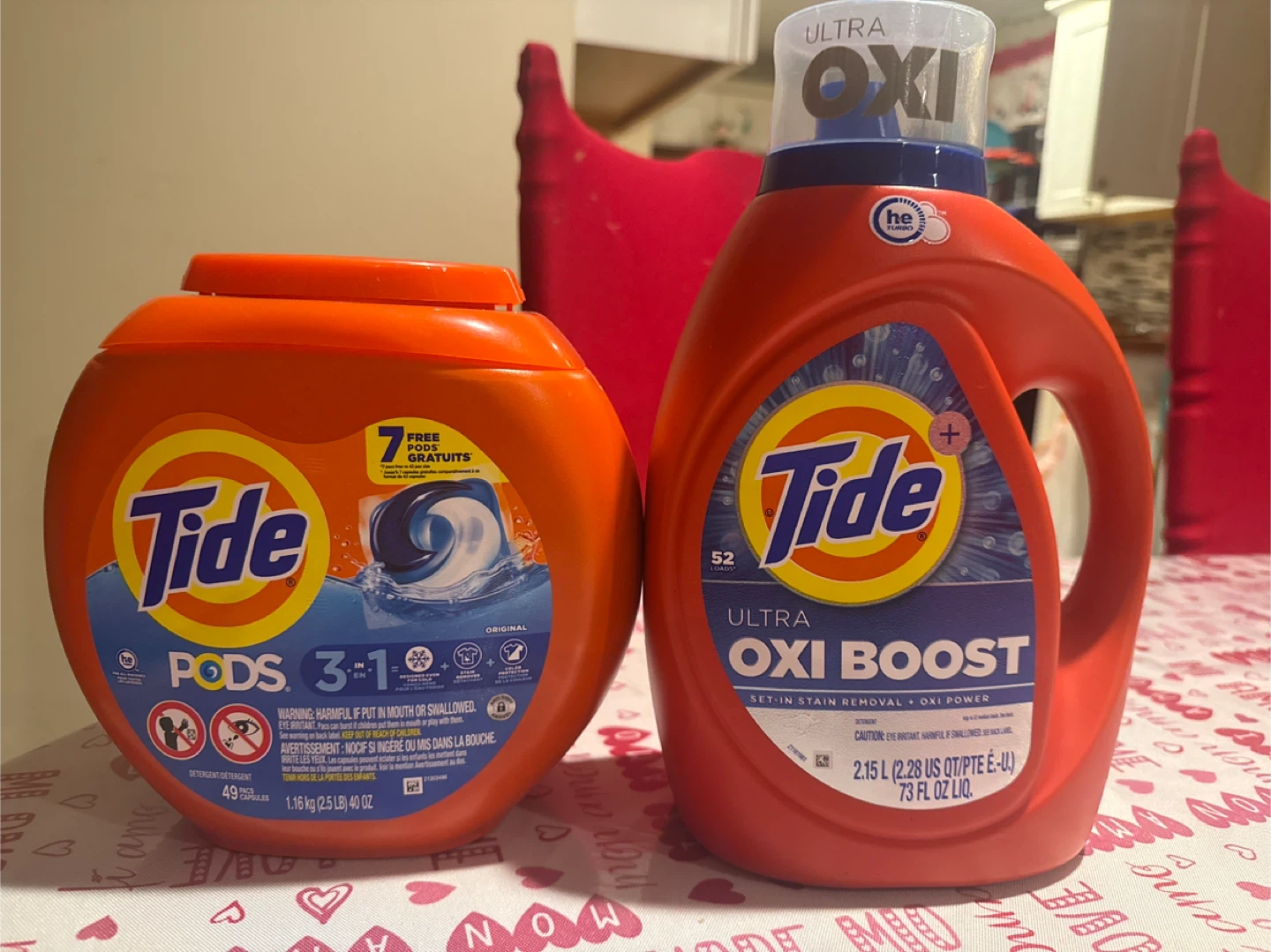 Tide Ultra Oxi Boost Liquid Laundry Detergent - 73 fl oz - photo 4