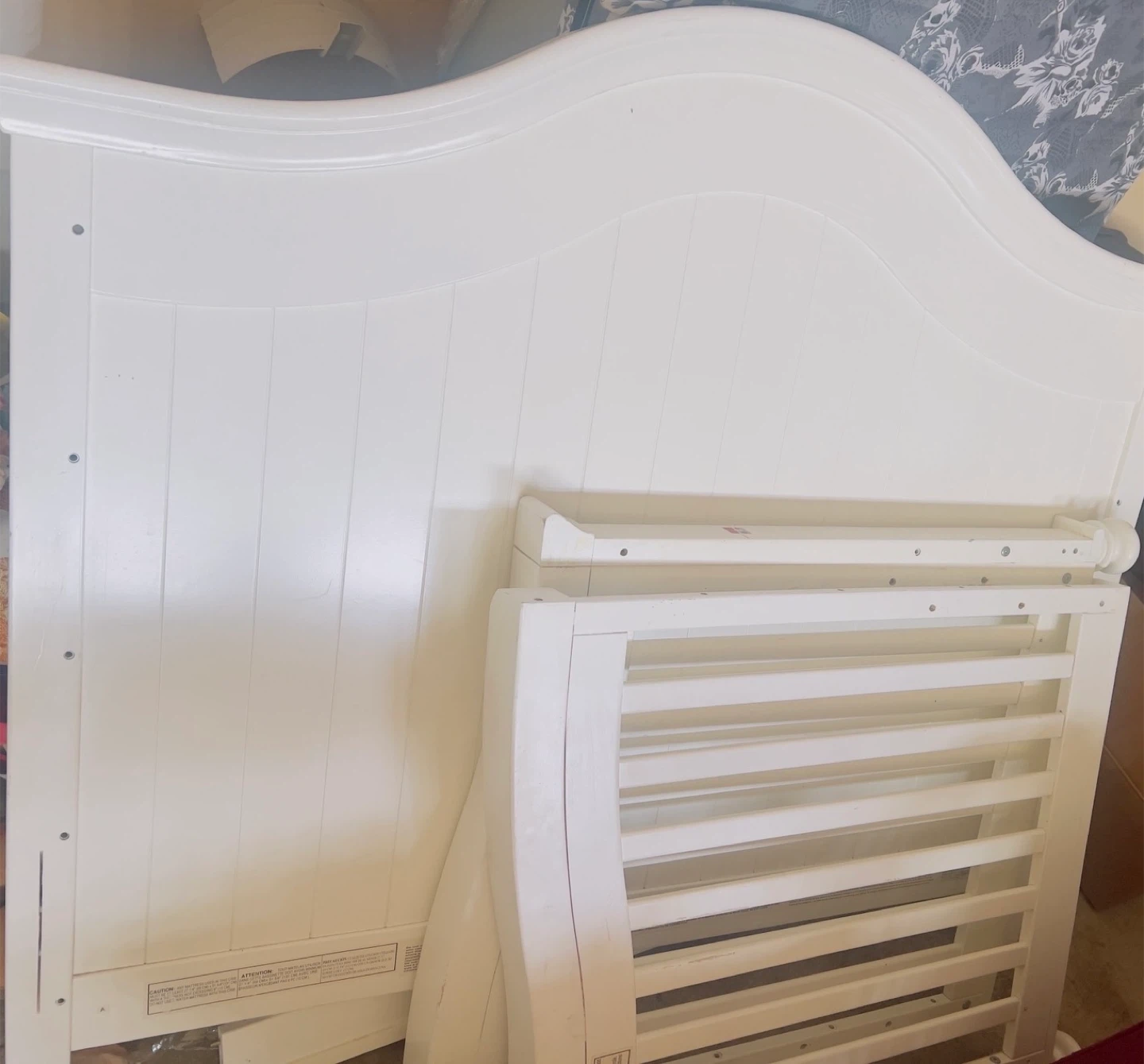 White Baby Crib - photo 2