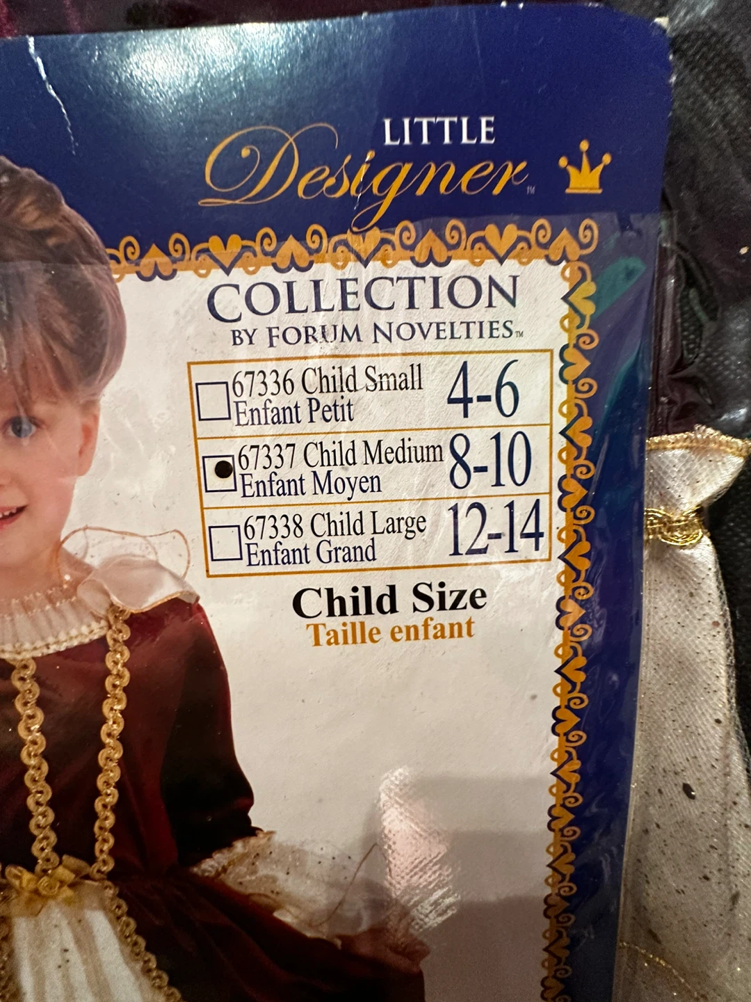 Little Designer Collection Elegant Lady Costume 8-10y - photo 2