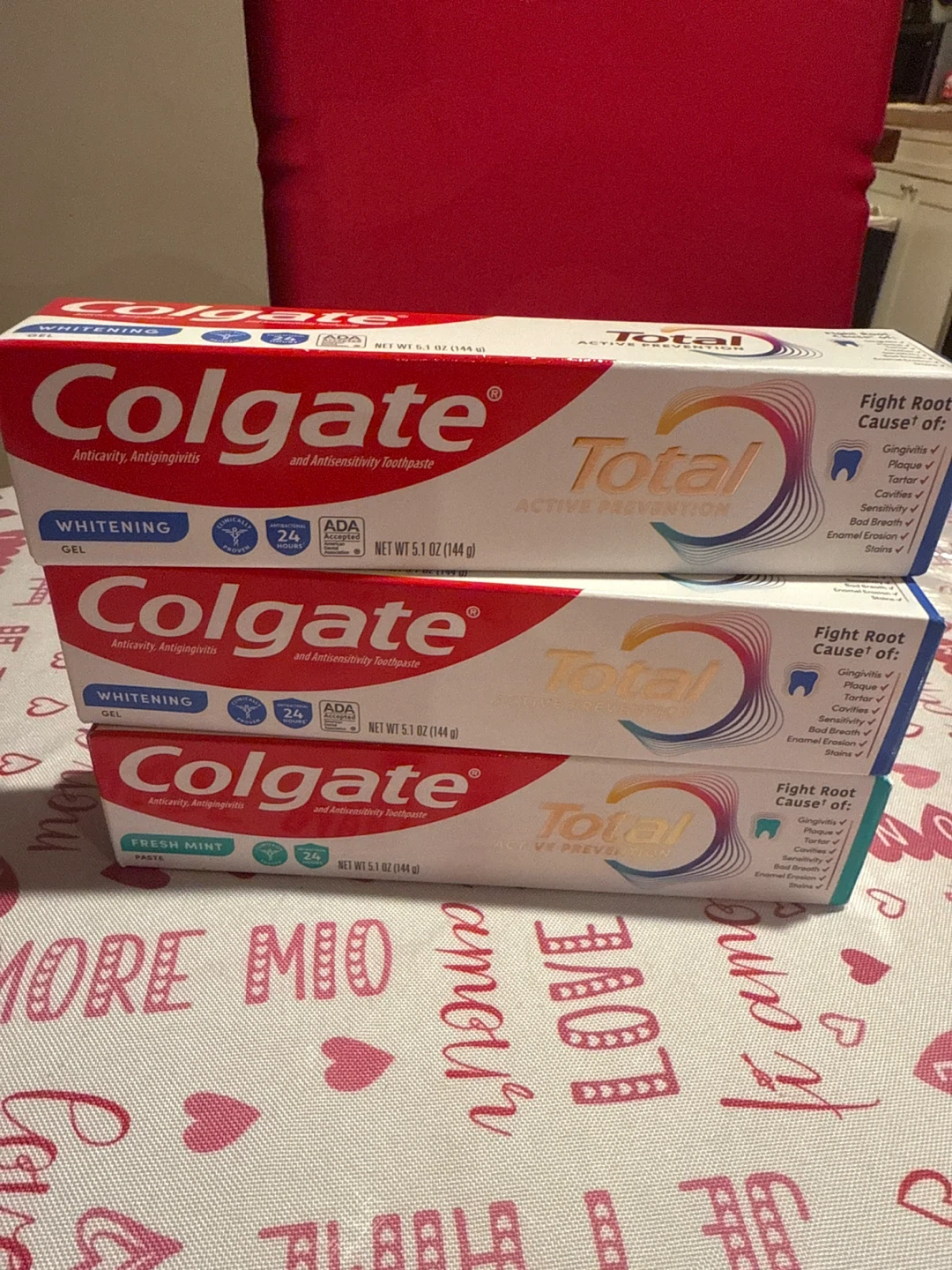 Colgate Total Active Prevention Toothpaste - 3 Pack - photo 4