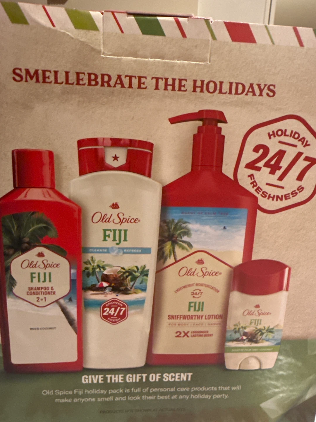 Old Spice Fiji Holiday Gift Set - 4 Piece Pack - photo 2