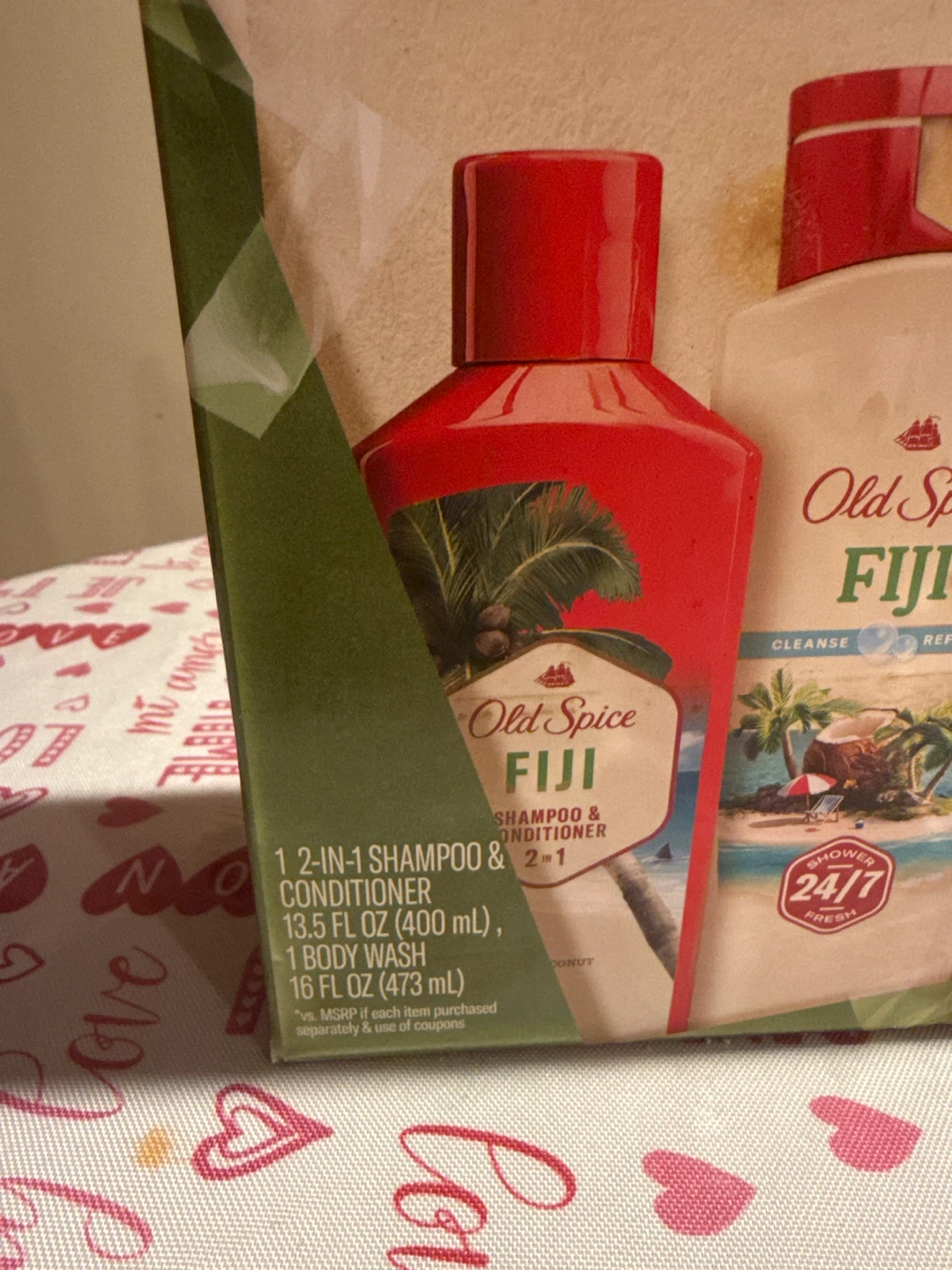 Old Spice Fiji Holiday Gift Set - 4 Piece Pack - photo 4
