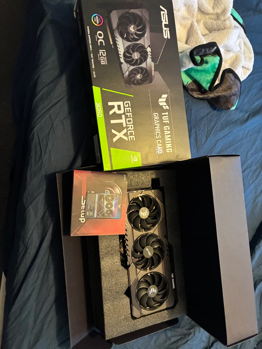 (Full pc)ASUS TUF Gaming GeForce RTX 3060 OC 12GB Graphics Card - photo 2