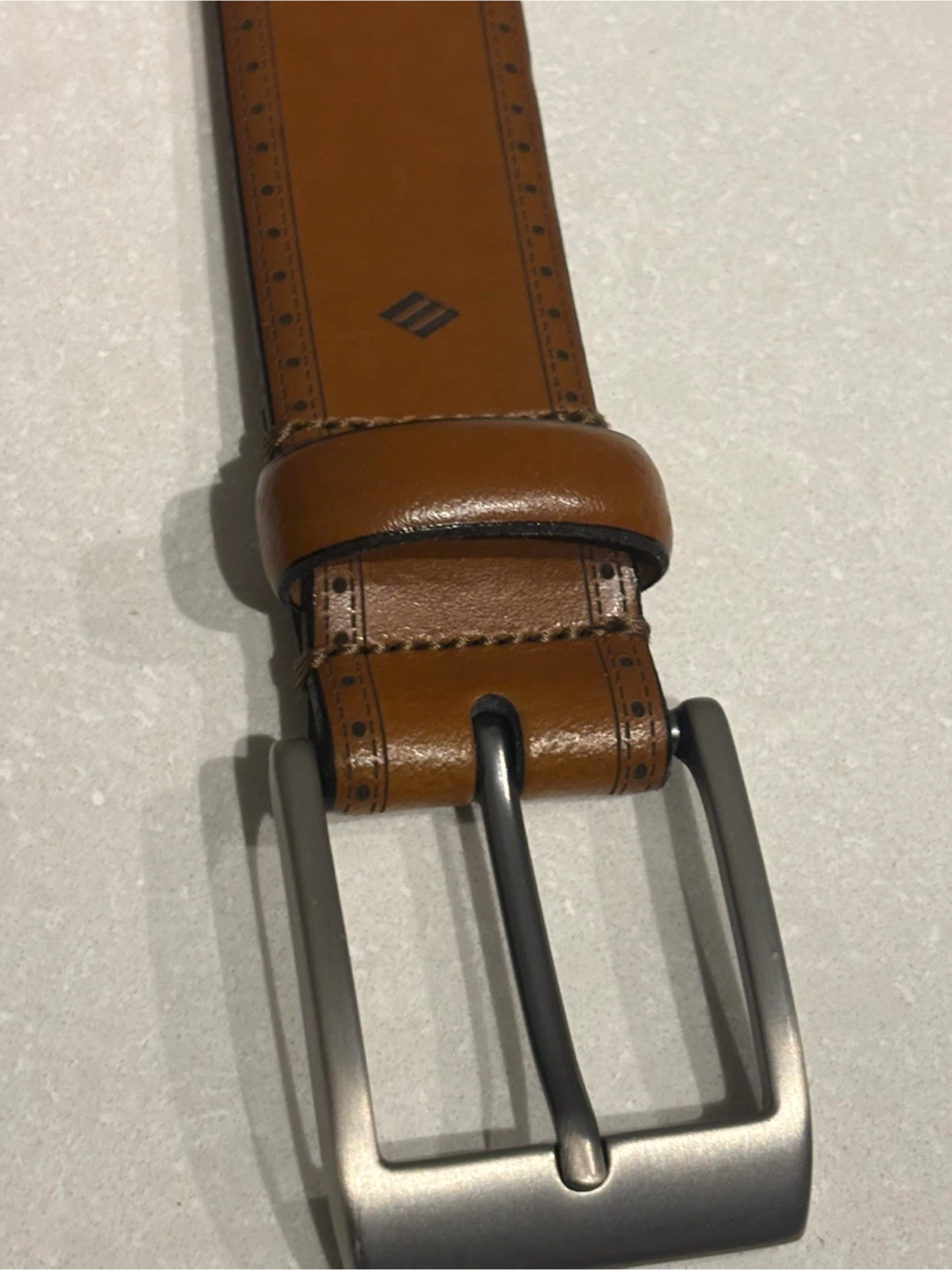 Joseph Abboud Genuine Leather Belt - Brown - photo 4