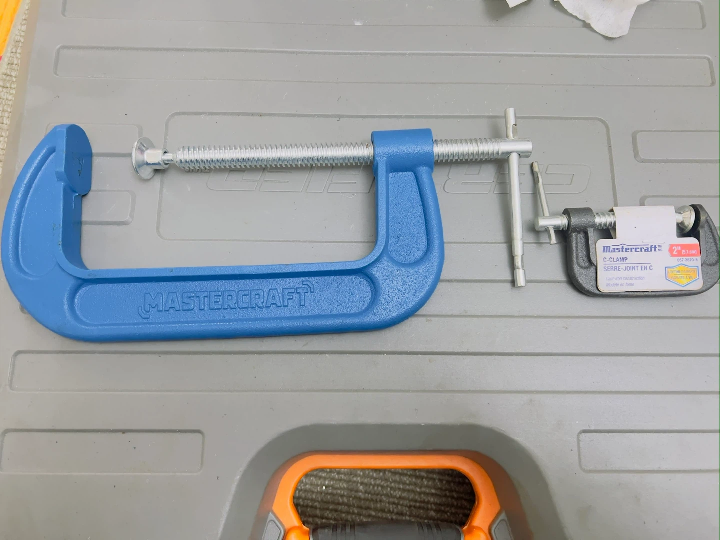 Mastercraft C-Clamps (2" and 6”)