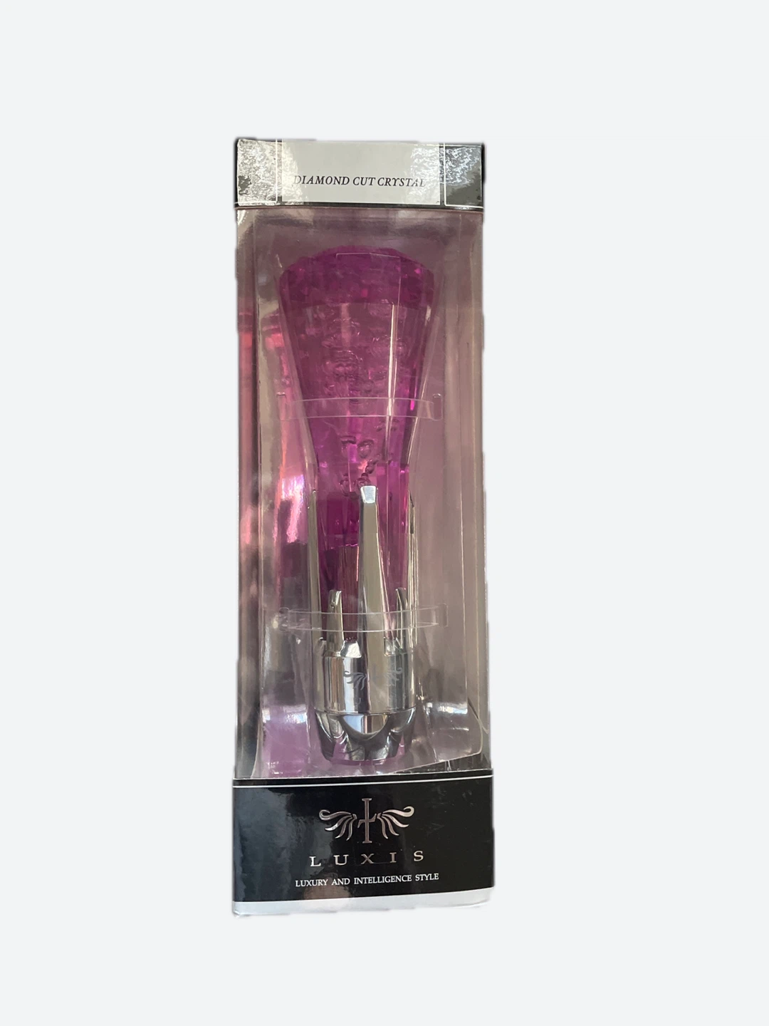 LUXIS Diamond Cut Crystal Shift Knob LS121