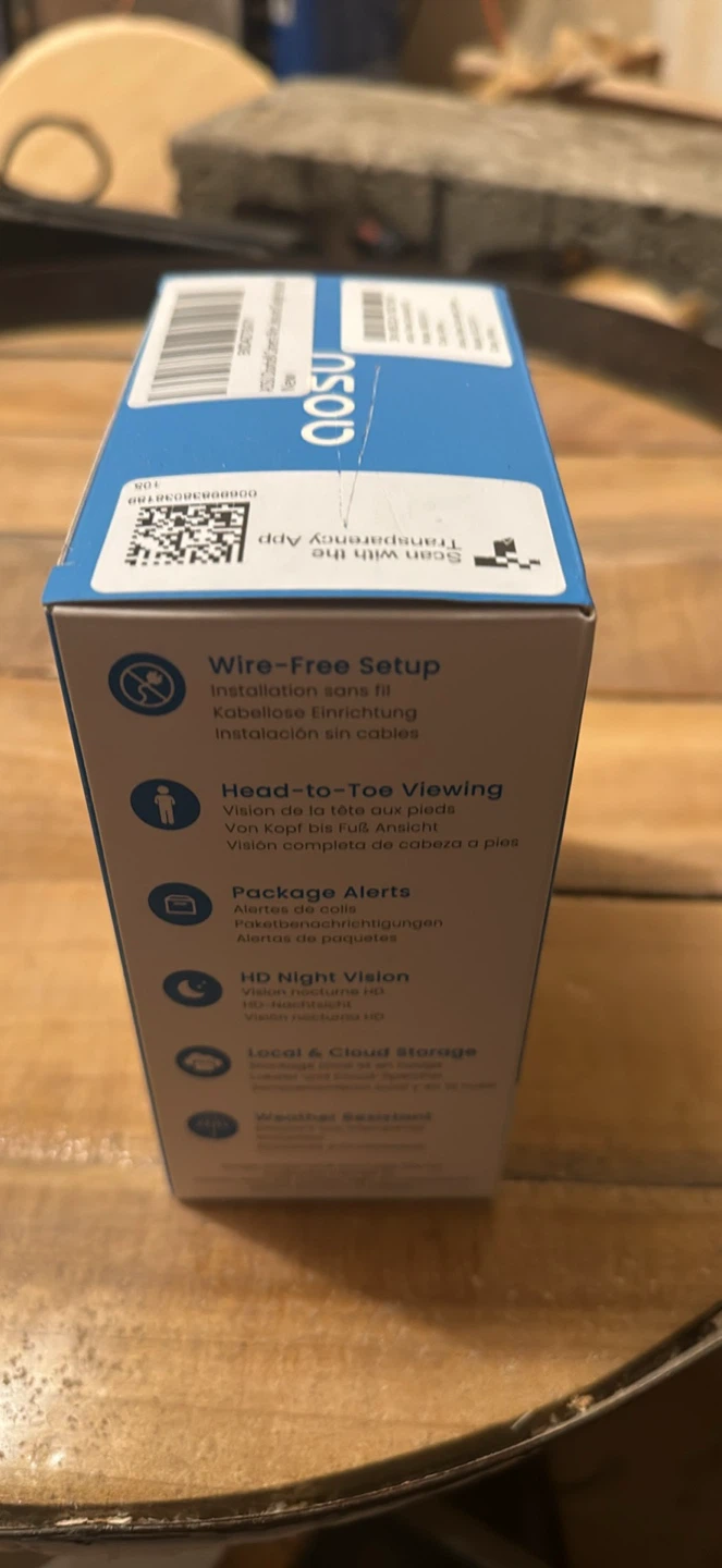 Aosu Battery-powered Video Doorbell and Chime 2K - photo 2