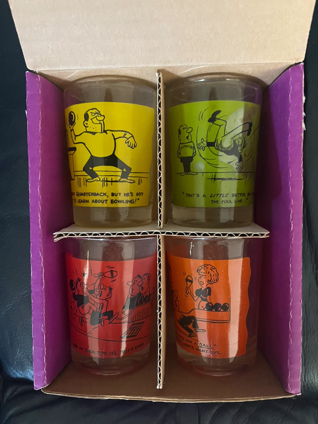 Set of 4 The Jesters Shot Glasses - photo 2