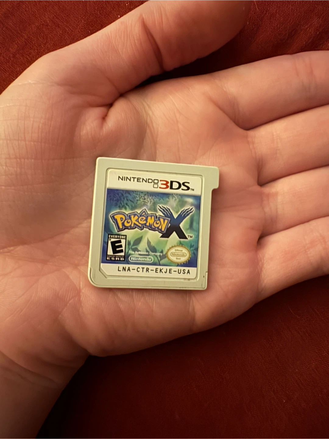 Nintendo 3DS Pokemon X Game Cartridge