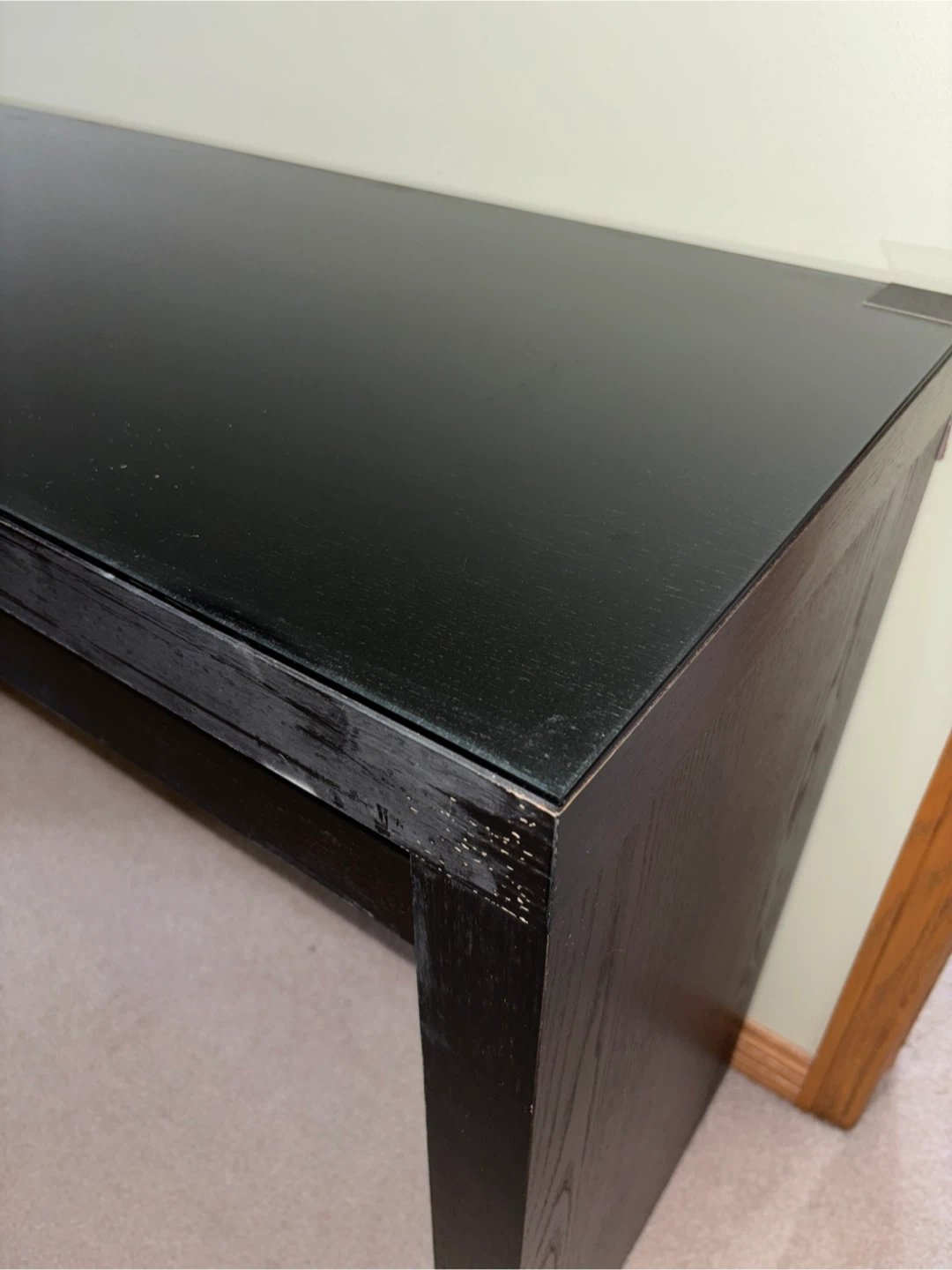 IKEA Black Makeup Table - photo 2