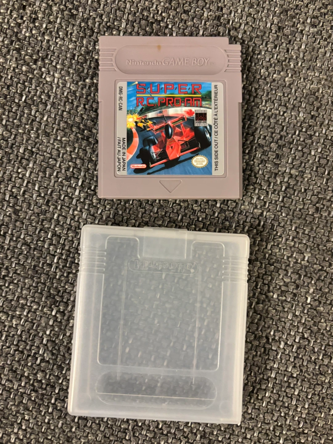 Original Gameboy Super RC Pro Am game (1991) - photo 3