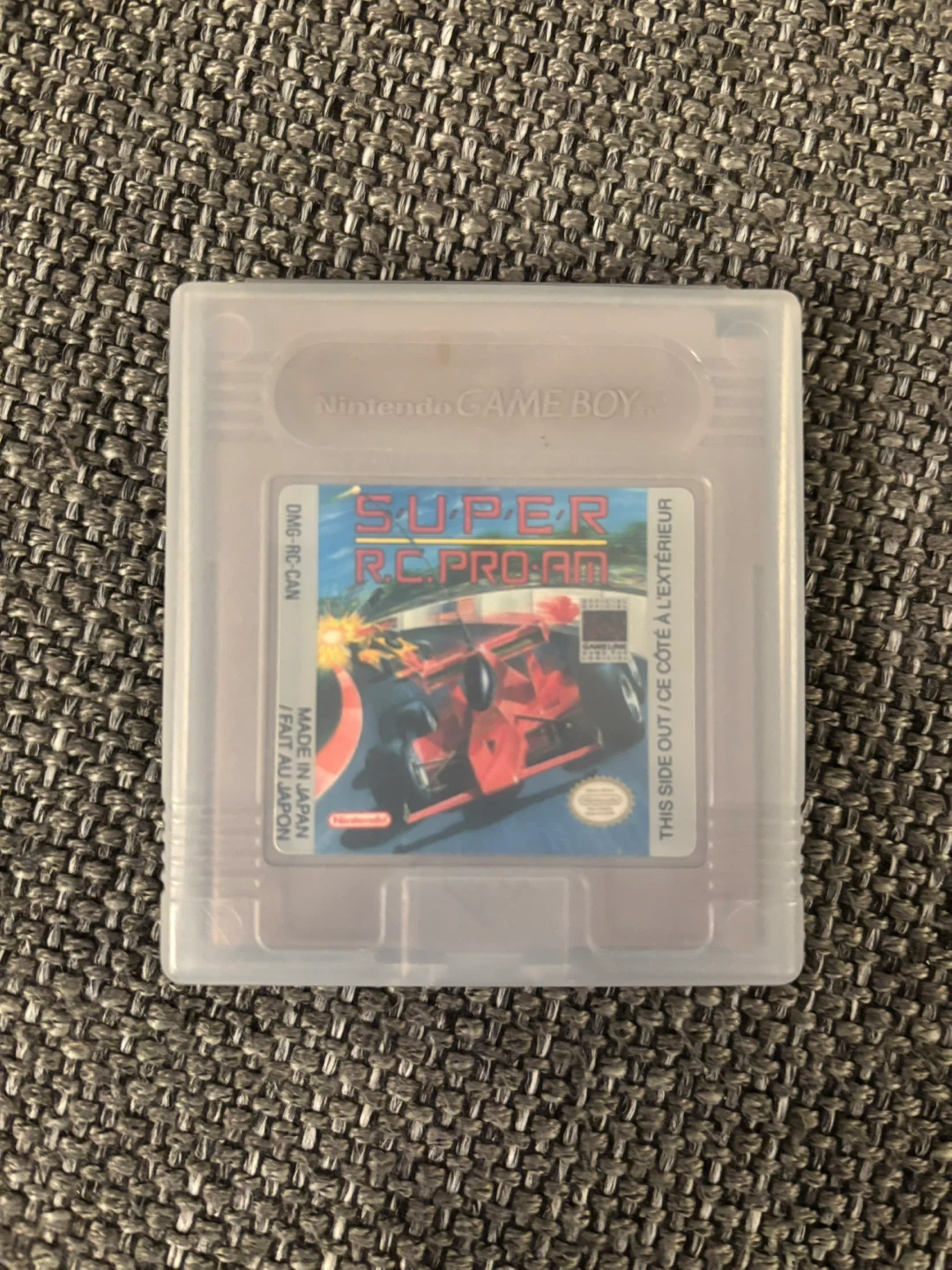 Original Gameboy Super RC Pro Am game (1991) - photo 2
