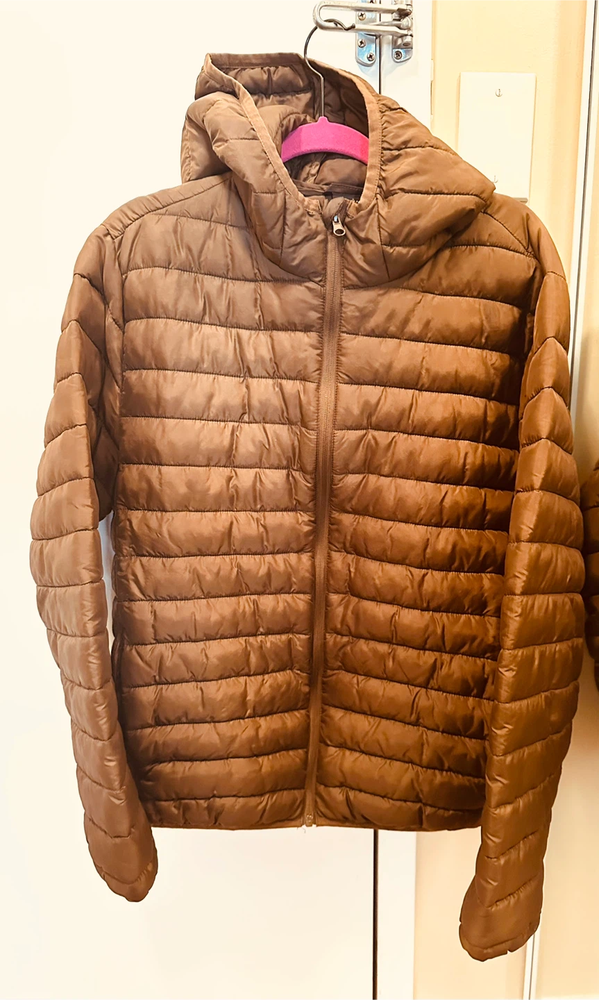 H&M Brown Puffer Jacket - Men Size L - photo 2