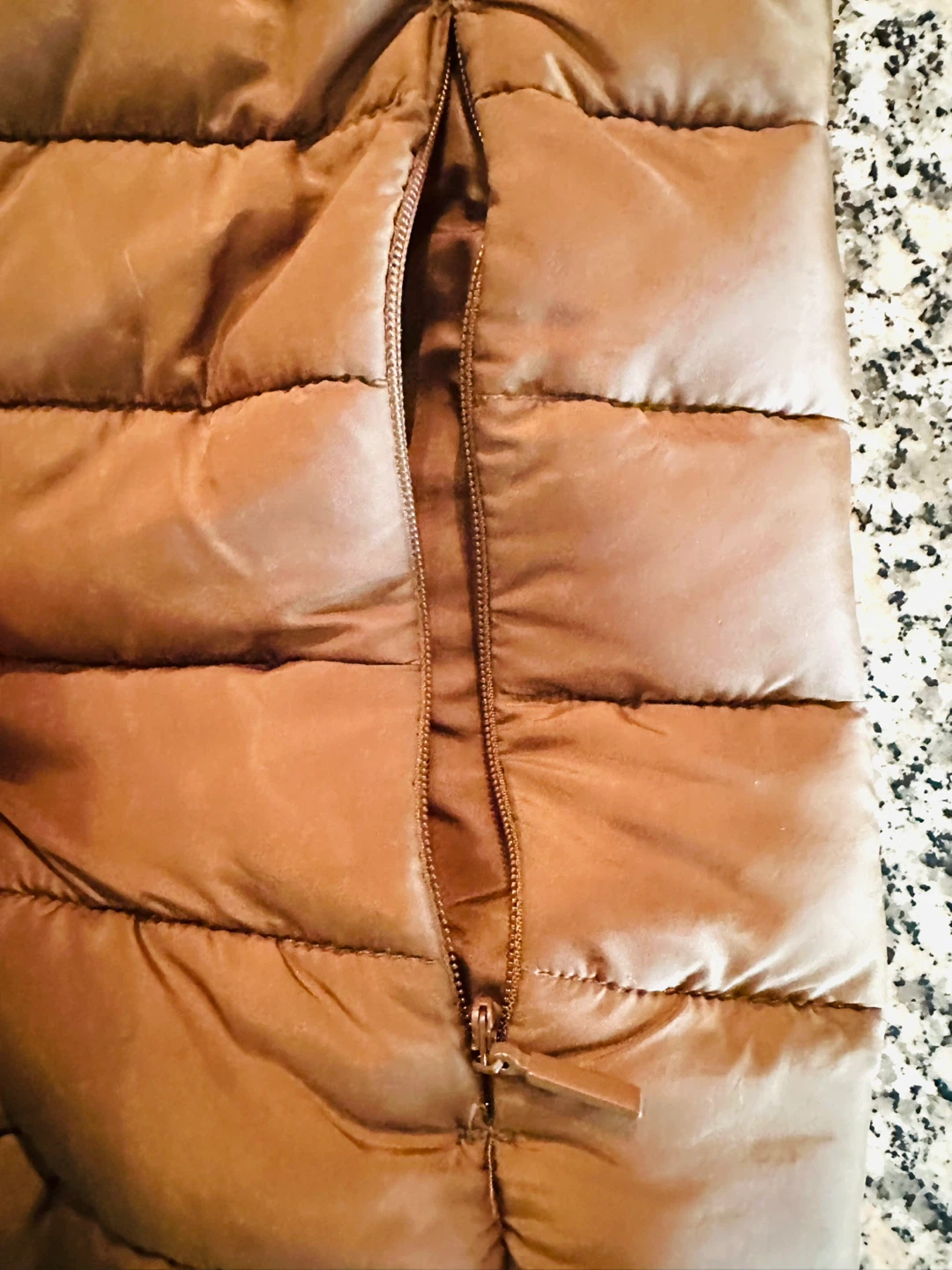 H&M Brown Puffer Jacket - Men Size L - photo 3