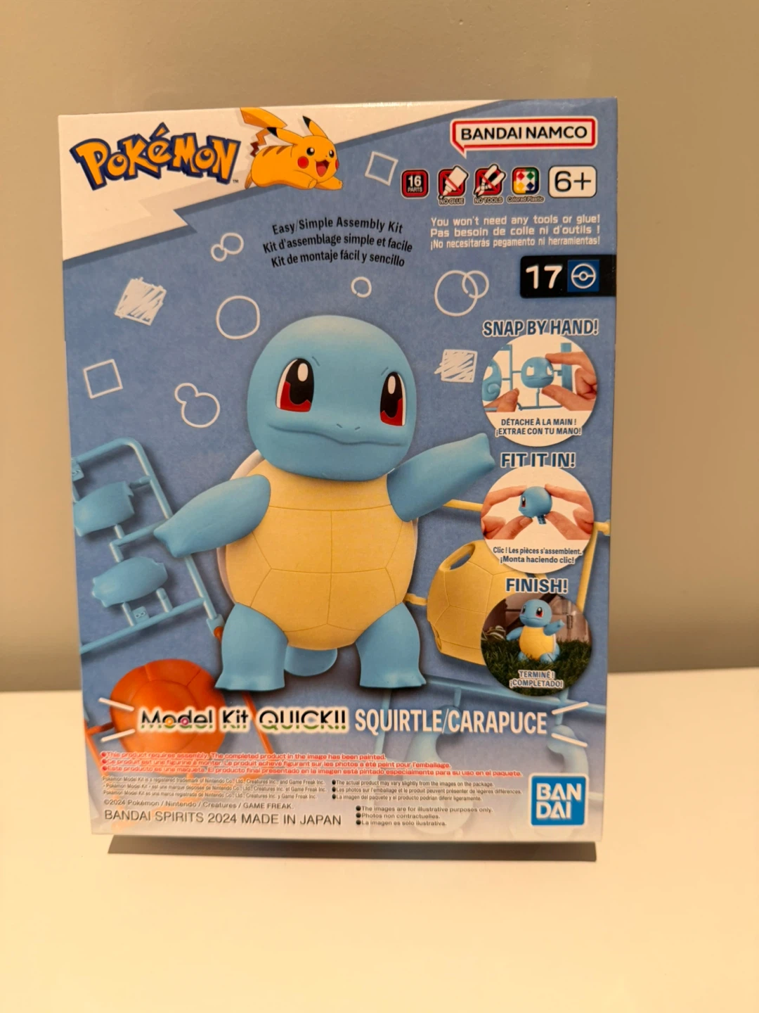 Bandai Pokemon Squirtle Model Kit