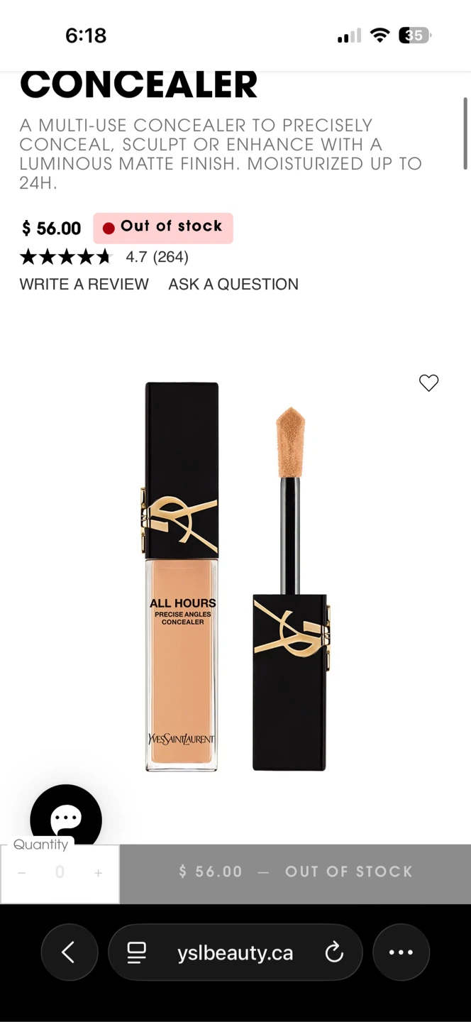 Yves Saint Laurent All Hours Precise Angles Concealer LC5